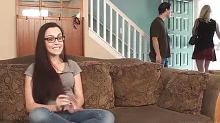 Big Breasted Milf Charlee Chase & Hubby Do BabySitter 3Some!