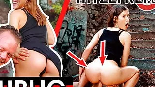 TASTY Teen Ass! Young Mina Fucked OUTDOORS! HITZEFREI.dating