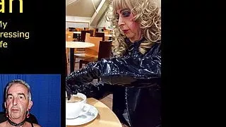 Another night out in shiny PVC and thigh boots