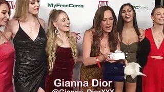 2019 AVN Noms Red Carpet - Penthouse POY Key Presentation