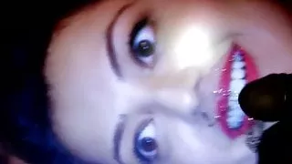 Kajal Aggarwal hot Bitch  facial cum tribute