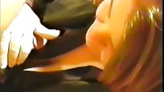 Leathers wet hot blow job