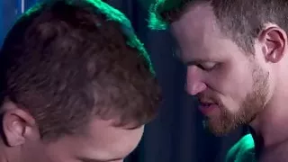 Gay hunks Kurtis Wolfe and Hunter Smith bareback after party