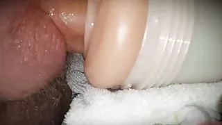 Ficken und Sperma in meinem Fleshlight