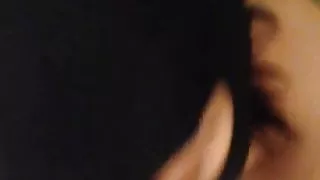 Submissive in bedroom