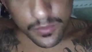 Brazilian shows his thick sausage
