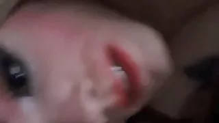 cum bath for bbw transsexual  slut