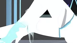 Miku saugt endlos Animation