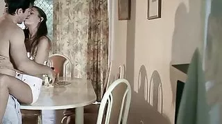 Bianca Bradey topless and romantic shower sex scenes