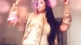 Ms Hind Al-Qahtani Warming Up Before Sex.