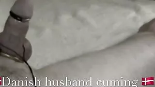 Dänischer Ehemann wichst und wichst