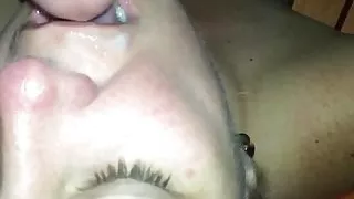 Cassie sucks a pretty mean cock.