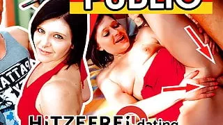 OUTDOOR FUCK! Mini's HORNY PUSSY drilled! Hitzefrei.dating