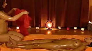 Relaxing Sensual Massage Between Girlfriends To Relax