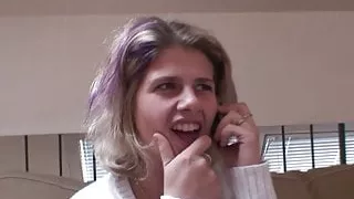 He finds busty girlfriends step mom toying her horny cunt