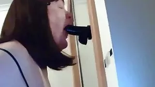 Robyn Deep Throat schwarzer Dildo