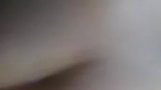 Dbl penetration toy n dick n her pussy