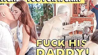 DADDY4K. Trimmed sissy of Tiffany Doll gets penetrated