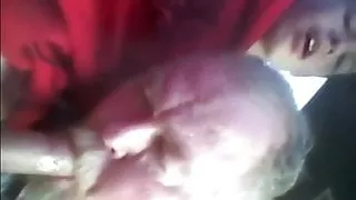 geiler blonder bärtiger Opa