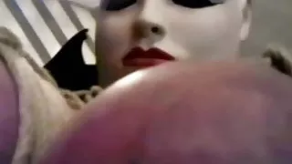 Breast bondage pvc Doll