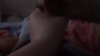 Long nails double hand handjob by girlfriend