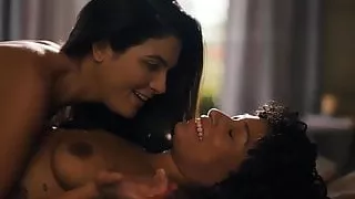 Arienne Mandi, Ashley Gallegos & Katherine Moennig nude sex