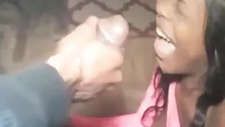 Big  cumshot face : )