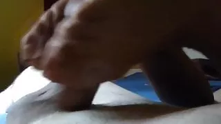 Chtistinas Footjob Part.1