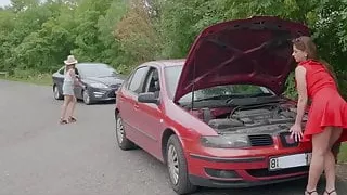 Slave Waiting For First Gangbang