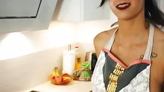 MyDirtyHobby - Step step dad fucks teen daughter while cooking