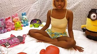 My Friend Asked Me To Baby Sit His Ebony Daughter, We Fuck