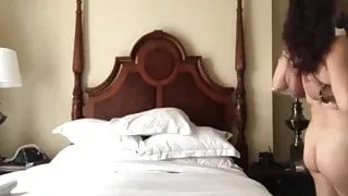 Australian BBW wife make blowjob