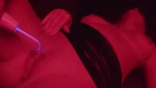 Kinky Wife Electric Wand on Pussy