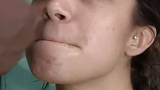 sexy MILF getting interracial anal creampie