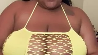 Busty Black BBW JOI