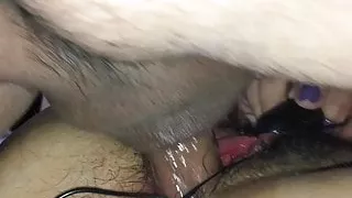 Con vibrador se viene rico