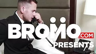 Brenner Bolton with Jaxton Wheeler at Santa Bred Me Scene 1