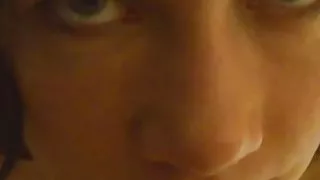 Anfisa sucked a mouthful