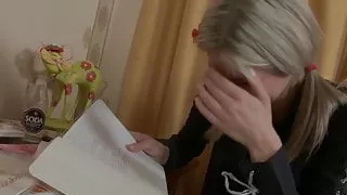 Hot Petite Schoolgirl Anal Creampied by the Big Dick Boy