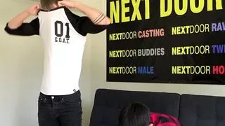 Gay couple Dante Foxx and Romeo Foxx bareback banging