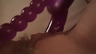 Amateur,  milf, dildo, squirting, wet mess, cum, orgasm