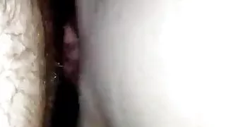 Piss on dick while fucking