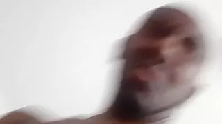 Busting  on her ass.