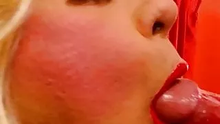 Sissy blowjob