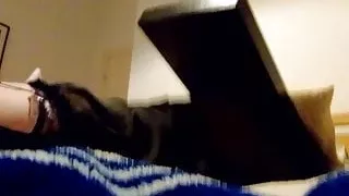 Fucking myself with dildo