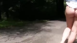 Pee piss standing outdoor 03