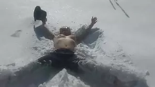 snow angle topless