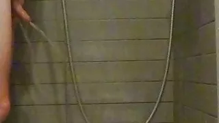 Pissing in the shower