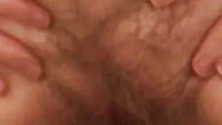fucking wife's hairy pussy