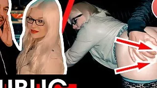 PARK BENCH FUCK close to subway! Mariella Sun Dates66.com